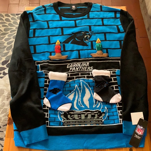 NFL Team Apparel Other - NWT Carolina Panthers Christmas sweater!